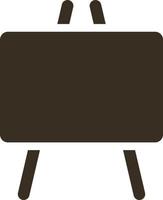 Blackboard icon - Vector. Simple element illustration from UI concept. Blackboard icon - Vector. Infographic concept vector illustration. on white background