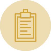 Clipboard Vector Icon Design