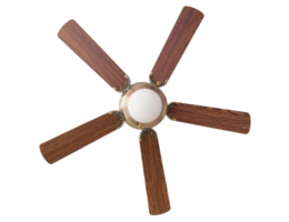 teto ventilador isolado com recorte caminho png