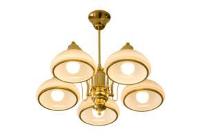 Ceiling lamp isolated with clipping path png