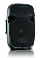 sound speaker isolated with reflect floor png