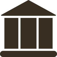 Bank icon - Vector. Simple element illustration from UI concept. Bank icon - Vector. Infographic concept vector illustration. on white background