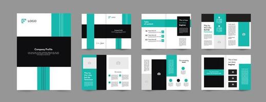 Professional Business Proposal Brochure template vector