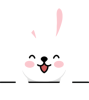 Pasqua coniglietto illustrazione png