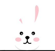 Pasqua coniglietto illustrazione png