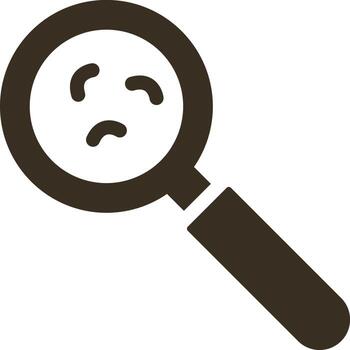 Germs, lab research icon - Vector. Simple element illustration from UI concept. Germs, lab research icon - Vector. Infographic concept vector illustration. on white background