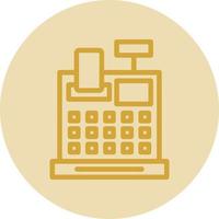 Cash Register Vector Icon Design