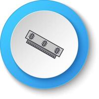 Round button for web icon. Ram. Button banner round, badge interface for application illustration on white background vector