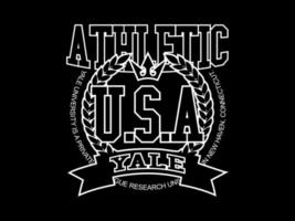 authentic usa, design t-shirt streetwear clothing, vector typography, perfect for modern apparel