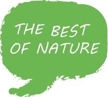 Best Nature Logo Template Design Vector, Emblem, Concept Design, Creative Symbol, Icon. Vector illustration