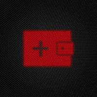 Add, money, wallet vector Light red color retro style vector icon on white background