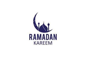 Ramadán kareem diseño. Ramadán logo. árabe logo modelo. islámico logo diseño. eid Mubarak vector