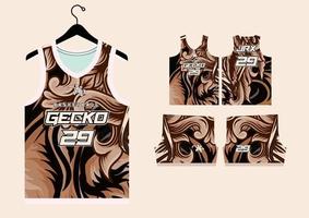 Set of basketball jersey technical fashion illustration 10483815 Vector Art  at Vecteezy