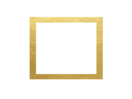 square frame painting golden yellow abstract hand drawn. png background. asian style.