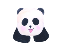 watercolor painting panda cartoon png. png