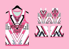 Set Pattern Print basketball uniform jersey vector