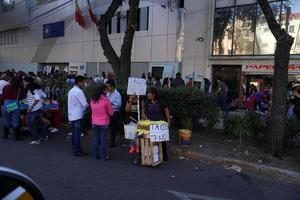 MEXICO CITY, MEXICO - NOVEMBER 5 2017 - Day of dead celebration photo