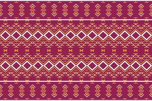 Ethnic design pattern. Traditional ethnic pattern design It is a pattern geometric shapes. Create beautiful fabric patterns. Design for print. Using in the fashion industry. vector