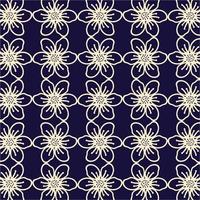 Floral Pattern. Vector Flower Seamless Background.