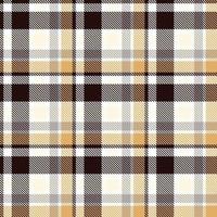 Check Simple plaid pattern is a patterned cloth consisting of criss crossed, horizontal and vertical bands in multiple colours.Seamless tartan for  scarf,pyjamas,blanket,duvet,kilt large shawl. vector