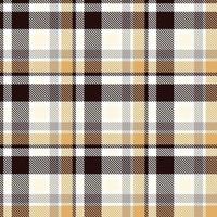 Check Simple plaid pattern is a patterned cloth consisting of criss crossed, horizontal and vertical bands in multiple colours.Seamless tartan for  scarf,pyjamas,blanket,duvet,kilt large shawl. vector