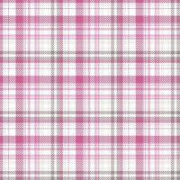 Check Plaid pattern  seamless is a patterned cloth consisting of criss crossed, horizontal and vertical bands in multiple colours.Seamless tartan for  scarf,pyjamas,blanket,duvet,kilt large shawl. vector