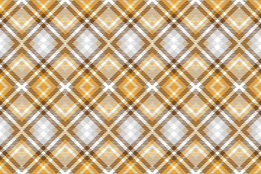 Tartan pattern plaid is a patterned cloth consisting of criss crossed, horizontal and vertical bands in multiple colours.plaid Seamless For scarf,pyjamas,blanket,duvet,kilt large shawl. vector