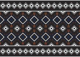 Ethnic pattern background. Traditional ethnic patterns vectors It is a pattern geometric shapes. Create beautiful fabric patterns. Design for print. Using in the fashion industry.