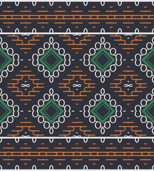 motivo étnico floral sin costura modelo antecedentes. geométrico étnico oriental modelo tradicional. étnico azteca estilo resumen vector ilustración. diseño para impresión textura,tela,sari,sari,alfombra.