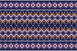 Simple tribal pattern design. traditional pattern African art It is a pattern geometric shapes. Create beautiful fabric patterns. Design for print. Using in the fashion industry. vector
