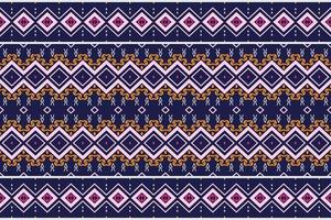 Simple tribal pattern design. traditional pattern African art It is a pattern geometric shapes. Create beautiful fabric patterns. Design for print. Using in the fashion industry. vector