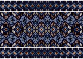 Ethnic floral seamless pattern. Traditional ethnic patterns vectors It is a pattern geometric shapes. Create beautiful fabric patterns. Design for print. Using in the fashion industry.