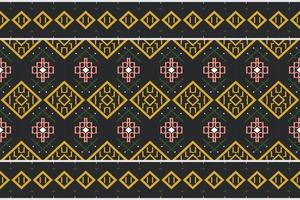 Motif Ethnic floral seamless pattern background. geometric ethnic oriental pattern traditional. Ethnic Aztec style abstract vector illustration. design for print texture,fabric,saree,sari,carpet.
