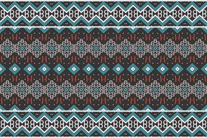 Ethnic pattern background. traditional patterned wallpaper It is a pattern geometric shapes. Create beautiful fabric patterns. Design for print. Using in the fashion industry. vector