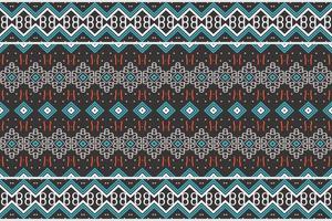 Ethnic pattern background. traditional patterned wallpaper It is a pattern geometric shapes. Create beautiful fabric patterns. Design for print. Using in the fashion industry. vector