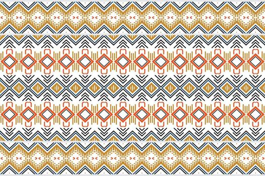 Ethnic pattern Philippine textile. Traditional ethnic patterns vectors It is a pattern geometric shapes. Create beautiful fabric patterns. Design for print. Using in the fashion industry.