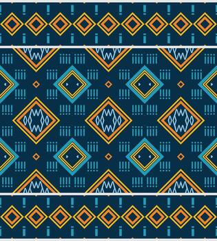 Geometric ethnic pattern. traditional patterned wallpaper It is a pattern geometric shapes. Create beautiful fabric patterns. Design for print. Using in the fashion industry. vector