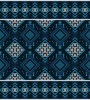 Geometric ethnic pattern. traditional patterned old saree dress design It is a pattern geometric shapes. Create beautiful fabric patterns. Design for print. Using in the fashion industry. vector
