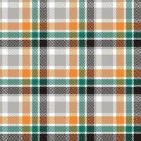 Check Tartan pattern plaid is a patterned cloth consisting of criss crossed, horizontal and vertical bands in multiple colours.Seamless tartan for  scarf,pyjamas,blanket,duvet,kilt large shawl. vector