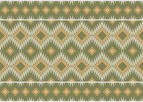 Ethnic pattern wallpaper. traditional patterned old saree dress design It is a pattern geometric shapes. Create beautiful fabric patterns. Design for print. Using in the fashion industry. vector