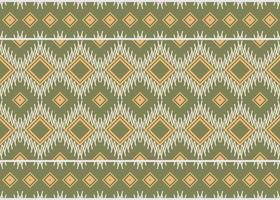 Ethnic pattern wallpaper. traditional patterned old saree dress design It is a pattern geometric shapes. Create beautiful fabric patterns. Design for print. Using in the fashion industry. vector