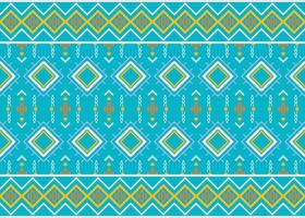 Simple ethnic design in the Philippines. traditional patterned wallpaper It is a pattern geometric shapes. Create beautiful fabric patterns. Design for print. Using in the fashion industry. vector