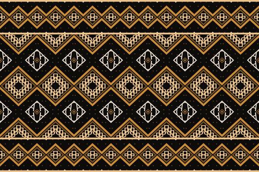 Indian ethnic design pattern. traditional patterned vector It is a pattern geometric shapes. Create beautiful fabric patterns. Design for print. Using in the fashion industry.