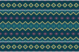 Geometric ethnic embroidery patterns. traditional patterned wallpaper It is a pattern geometric shapes. Create beautiful fabric patterns. Design for print. Using in the fashion industry. vector