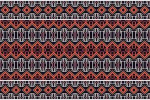 Ethnic pattern vector. traditional patterned Native American art It is a pattern geometric shapes. Create beautiful fabric patterns. Design for print. Using in the fashion industry. vector