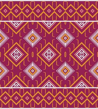 vector étnico diseño modelo. tradicional étnico patrones vectores eso es un modelo geométrico formas crear hermosa tela patrones. diseño para impresión. utilizando en el Moda industria.