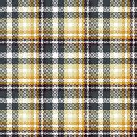 Plaid pattern is a patterned cloth consisting of criss crossed, horizontal and vertical bands in multiple colours.Seamless tartan for  scarf,pyjamas,blanket,duvet,kilt large shawl. vector