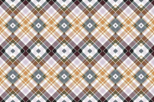 Checkered Simple plaid pattern seamless is a patterned cloth consisting of criss crossed, horizontal and vertical bands in multiple colours.plaid Seamless For scarf,pyjamas,blanket,duvet,kilt large vector