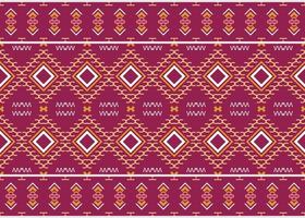 Simple ethnic design in the Philippines. Traditional ethnic pattern design It is a pattern geometric shapes. Create beautiful fabric patterns. Design for print. Using in the fashion industry. vector