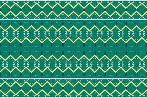 Ethnic pattern design. traditional pattern background It is a pattern geometric shapes. Create beautiful fabric patterns. Design for print. Using in the fashion industry. vector